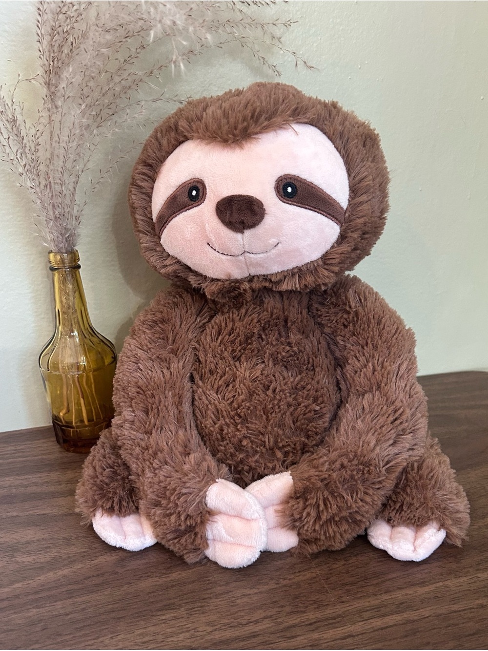 Hugz Sid the Sloth Glass Bread Weighted Plush/Plushie